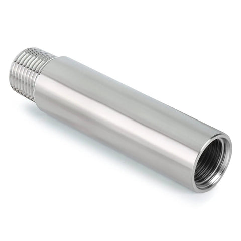Beefy 304 Stainless Steel Pipe Fittings 1 Inch NPT Male To 1 Inch NPT Female, 4 Inch Thickened Nipple Cast Pipe Connector For Plumbing