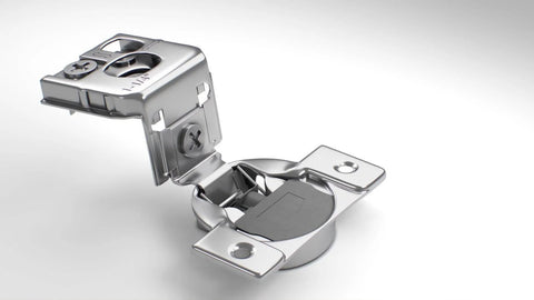 Soft Closing One And A Quarter Inch Overlay Cabinet Hinges Ten Pack Concealed Face Frame Hinges With Three Cam Adjustment