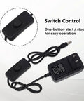 Electric Foam Cutter With Hot Wire Styrofoam Pen For Detailed Carving And Sculpting High Temp 450 C switch control for easy operation.