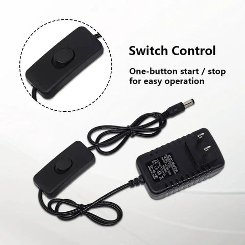 Electric Foam Cutter With Hot Wire Styrofoam Pen For Detailed Carving And Sculpting High Temp 450 C switch control for easy operation.
