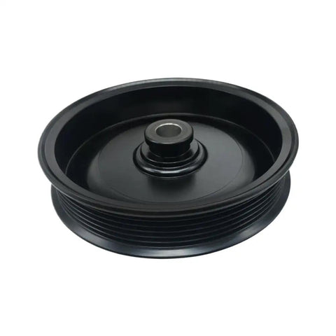 Ultimate Water Pump Pulley For MerCruiser Quicksilver Inboard Stern Drive With Serpentine Belt Setup, black metal, single item.