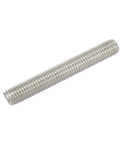 Close-up of Heavy Duty 304 Stainless Steel Full Threaded Rod 55mm Length M5 Thread Pack Of 10 for indoor outdoor use, corrosion resistant