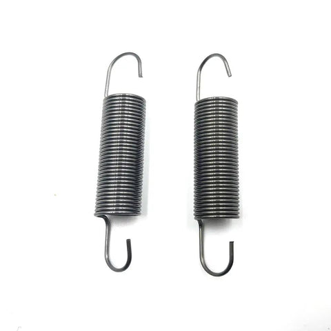 Throttle Return Spring 2 Pack For Dodge Cummins 12V 4BT 6BT 5.9L P7100 Fuel Pump Turbo Diesel Trucks Replacement Upgrade Easy Install Direct Fit Replacement With Durable Alloy Spring For Long Lasting Performance, showing two metal springs on white background.
