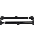 Bolt-On Rear Upper And Lower Adjustable Control Arm Kit With Rear Panhard Track Bar For 0-6 Inch Lift Fits 2009-2024 RAM 1500 And 2020-2024 Jeep Gladiator, black steel arms