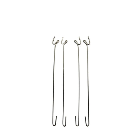 4 Inch Lift Bellow Wires For Cuckoo Clocks Set Of 4 Replacement Parts displayed against white background