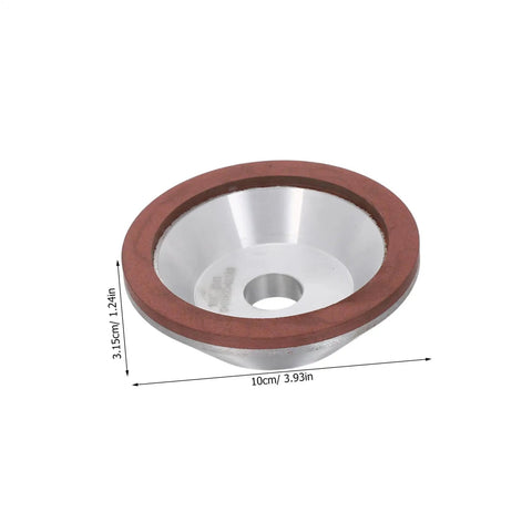 Mm Bowl Shape Diamond Grinding Wheel Cup Abrasive Tool For Angle Grinder, 10cm silver design for heavy duty sanding tasks.