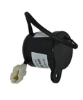 Super Loud Forklift Buzzer Electrical Device 5702-11-DCFMQ 48V Heavy Duty Horn side view with connector.