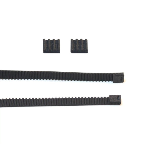 Open 2GT Timing Belt Kit For P1P P1S X1 X1C X1E 1442mm Length Rubber Fiberglass Drive Belt 2 Pieces For Next Level Precision 3D Printer Motion Transmission And Low Noise, two belts and clips