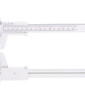 Plastic Vernier Caliper Two Pack 150 mm Mini Plastic Calipers For Students Portable To 6 Inch Measuring Tool