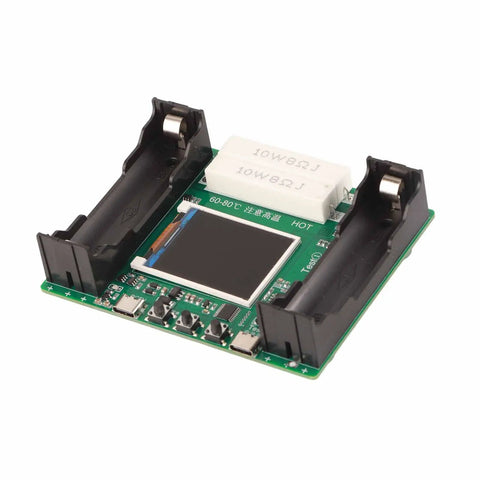 Pro Grade Battery Internal Resistance Tester With 1.77 Inch LCD Display Auto Charging And Discharging Modes For Lithium Battery Capacity Voltage Current And Power Measurement, PCB board