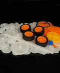 164 Piece Plastic Gear Set For RC Cars And DIY Robots Includes Single And Double Gears Belts Shafts on black background