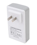 Heavy Duty Uninterruptible Power Supply With 2600mAh Battery Backup For Router, compact white charging adapter with two prongs.