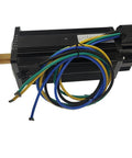 Beefy High Torque Servo Motor With Hall Sensor And 2500 PPR Encoder 48V 1500W for Fire Fighting Robot, wiring visible