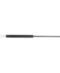Heavy Duty Hydraulic Hood Proppers For Daily Drivers 400N Force Gas Spring Lift Struts flat black gas spring rod side view
