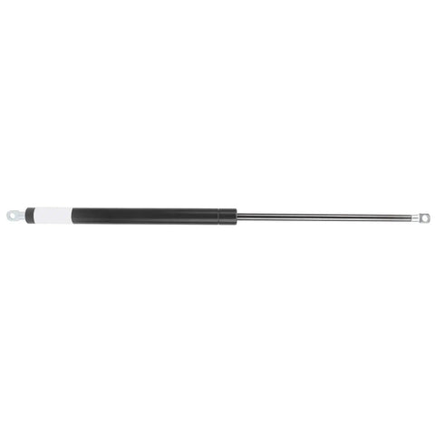 Heavy Duty Hydraulic Hood Proppers For Daily Drivers 400N Force Gas Spring Lift Struts flat black gas spring rod side view