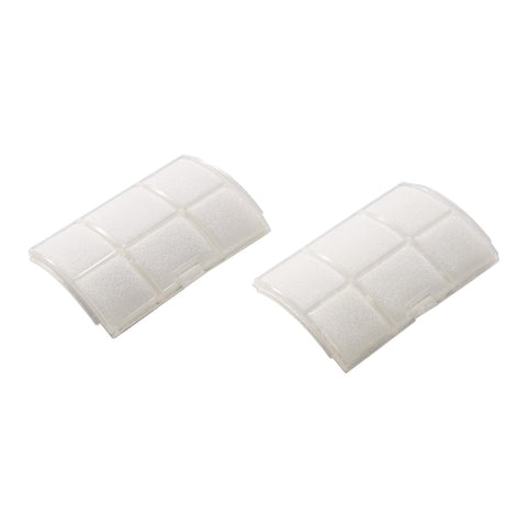 Two exhaust filters from 12 Pack Exhaust Filter Replacement Kit For Automatic X Series And Windsor Sensor Upright Vacuums SR12 SR15 SR18 XP12 XP15 XP18 8.614-145.0 Replacement 5143