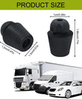 Heavy Duty Rubber Car Door Bumpers 10 Pack Oem Fit 82191 28010 Universal Front Rear Edge Guards size comparison with dimensions.