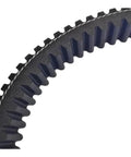 Close-up of toothed All Terrain Vehicle Drive Belt For ATV And UTV Fits 1145 By 36 Millimeter Specs 59011 1087 Transmission Component