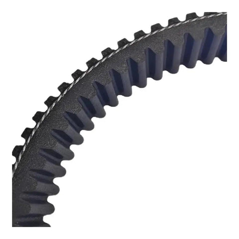 Close-up of toothed All Terrain Vehicle Drive Belt For ATV And UTV Fits 1145 By 36 Millimeter Specs 59011 1087 Transmission Component
