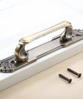 Antique Bronze Zinc Alloy Cabinet Knob And Door Handle Set For Wardrobe And Kitchen Drawers, Smooth Durable Pulls With Easy Install