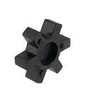 Flexible NBR Rubber Spider Center Inserts for L Jaw Couplings 64mm Outer Diameter Black 4 Pack Easy To Install Replacement Spares Durable Wear Resistant, black spider insert