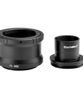 T2 Ring and M42 To 1.25 Inch Telescope T Adapter For Sony NEX Cameras Fits 1.25 Inch Telescopes, Aluminum Body, Manual Focus Only
