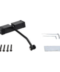 Stainless Steel Hydraulic Door Closer With No Slam Quiet Soft Close And Adjustable Spring Hinge For Residential And Commercial Use