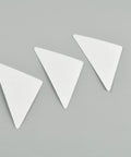 25 White Adhesive Collar Stays Disposable PVC Shirt Fixes Ditch The Droop With These Business Ready Collar Guards Keep Your Fit Fresh For Any Occasion Easy One Time Use Triangular Shape For Snug Hold.