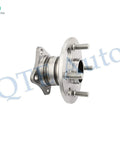 Side view of Pair Of 2 Rear Wheel Bearing Hub Assemblies For 1993-2002 Toyota Corolla Non-ABS Replacement With 1998-2002 Chevrolet Prizm