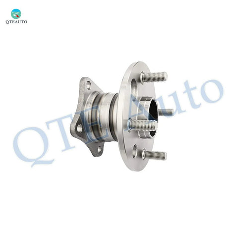 Side view of Pair Of 2 Rear Wheel Bearing Hub Assemblies For 1993-2002 Toyota Corolla Non-ABS Replacement With 1998-2002 Chevrolet Prizm