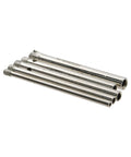 Heavy Duty Mini Hole Saw Kit Featuring Diamond Dust Coated Drill Bits For Glass Marble Masonry Cutting showing four drill bit sizes.