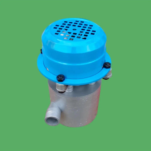 1000W 220V Small Hydro Turbine Generator For Home Use Off Grid Ready High Efficiency Low Flow Design with blue and metal casing
