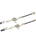Solid Helping Hand Clamp For Soldering And Electronics Repair Work With Adjustable Alloy Steel Arms showing strong clamps and adjustable arms.