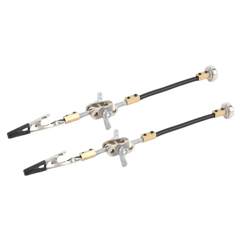 Solid Helping Hand Clamp For Soldering And Electronics Repair Work With Adjustable Alloy Steel Arms showing strong clamps and adjustable arms.