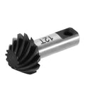 Close-up of Overdrive Helical Gear Set 12T for TRX4M Front And Rear Axles In 1 18 RC Crawler, CNC Machined 20CrMo Alloy Steel