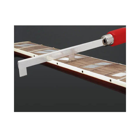Refret Saw And Fret Slot Cleaning Tool Set For Guitar Fretboard Repair Pro Grade Luthier Tools for precise control on fretboard.