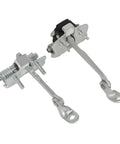 Peugeot 207 Door Hinges With Check Strap Stop Limiter For 2009 2010 2011 2012 Replacement Part 9181C8 C9 Metal ABS Construction