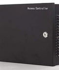 One Door Proximity RFID Access Control System with 600 Lb Magnetic Lock, showing access controller box with keyhole
