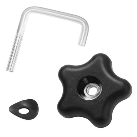 Secure Your Heavy Duty Snowblower Handle With This Tough Metal Alloy Lock Kit And Durable Pp Plastic Hardware For Ultimate Winter Control Performance, 9x5.5x1cm