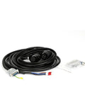 Coiled cables and connectors for 220V 1KW AC Servo Motor 130ST M04025 With Single Phase Drive 2500RPM 4Nm Torque A Real Workhorse Permanent Magnet Matched Driver AASD 20A For Precision CNC And Automation Projects