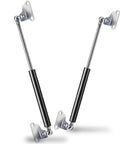 20 Inch Gas Strut Lift Support Set Of 2 For RV Doors And Cabinets Heavy Duty 35 Lb Lift 156 N shown with mounting brackets