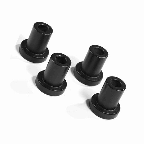 Heavy Duty Sliding Barn Door Track Spacers Carbon Steel Wall Mount Connectors Black Finish For Farm Garage Basement 4 Pcs 3.5x3x2 Cm Built To Last And Rock Solid Hardware