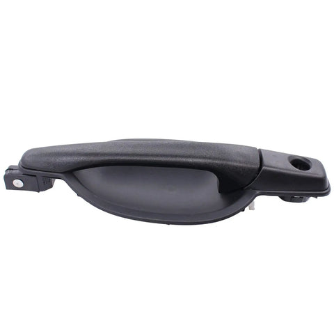 Black Exterior Door Handle Set For Mitsubishi Endeavor 2004-2011 3.8L Front And Rear Left And Right Replacement Parts Durable Easy Install And Smooth Operation