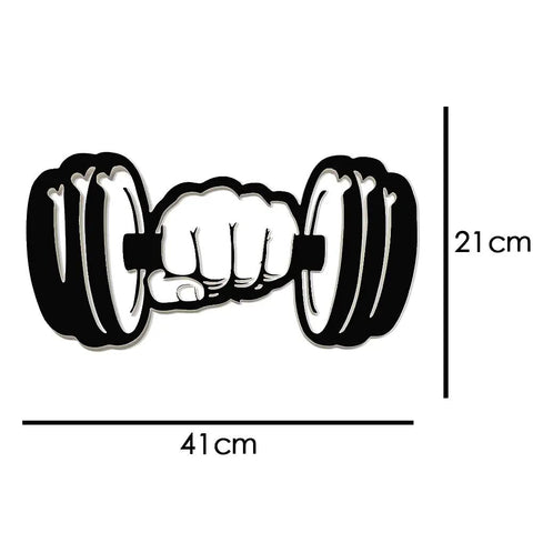Dumbbell LED Wall Light Sign For Home Gym And Workout Room Decor Neon Style 3D Wall Lamp Fitness Emblem