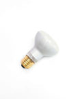 100W Lava Lamp Light Bulb 125 Volt R Type R20 Medium Base for Lava Lamps Spas Pools and Home Lighting with Regular Screw In Socket, Bright Warm Glow, Durable Replacement Bulb, shown from side view with screw base
