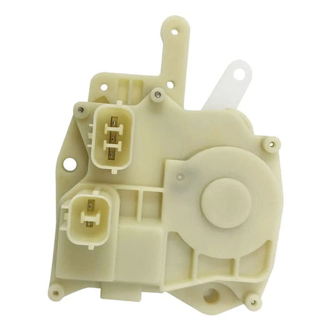 Heavy Duty Rear Left Door Lock Actuator Motor For Honda Civic 2001-2005 Easy Bolt On Install Kit Complete With Mounting Hardware Built Tough To Fix Bad Slams And Keep Your Ride Secure, white plastic unit