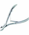 Cobalt Stainless Cuticle Nipper With Full Jaw Box Joint, Ultra Sharp Hand Finished Tips, Smooth Double Spring Action, Rust Resistant Stainless Steel For Pro Grade Precision Nail Care.