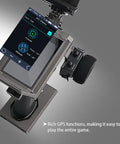 Noble NB4 Pro Plus 2.4GHz 18 Channel Radio Transmitter with FGr4B and FGr8B Receivers, IPS touchscreen displaying GPS functions.