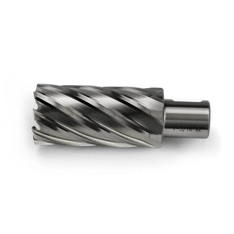 Annular cutter with Weldon shank, 1-3/16 in diameter, HSS for magnetic drill press