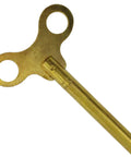Long Brass Universal Clock Winding Key For Antique And Vintage Clocks Fits 000 Through 15 Sizes With 1.75mm To 2.5mm Inner Diameter